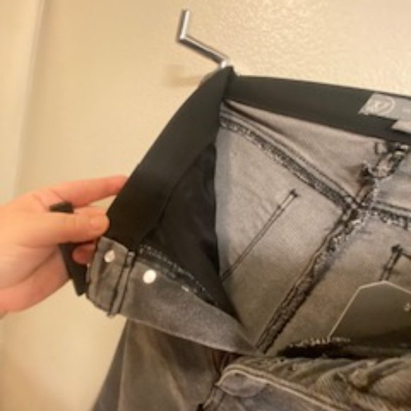 Wit & Wisdom, luxe,High Rise Vintage Skinny Size 8 NWT washedblack - Picture 9 of 14